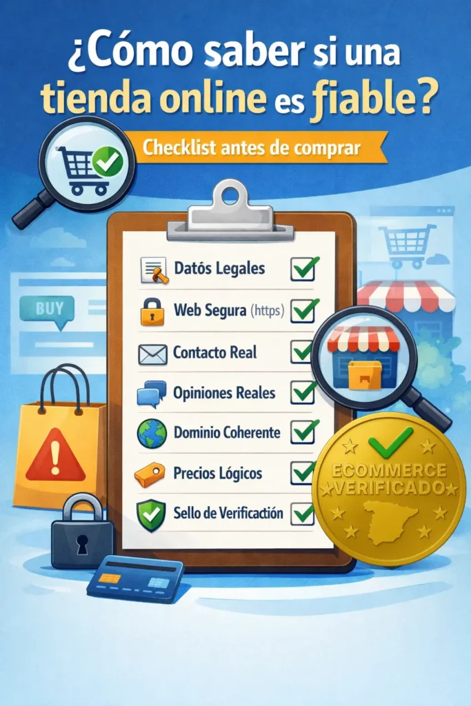 Comprar online es cómodo, rápido y cada vez más habitual. Pero también tiene un problema evidente: no todas las tiendas online son fiables.