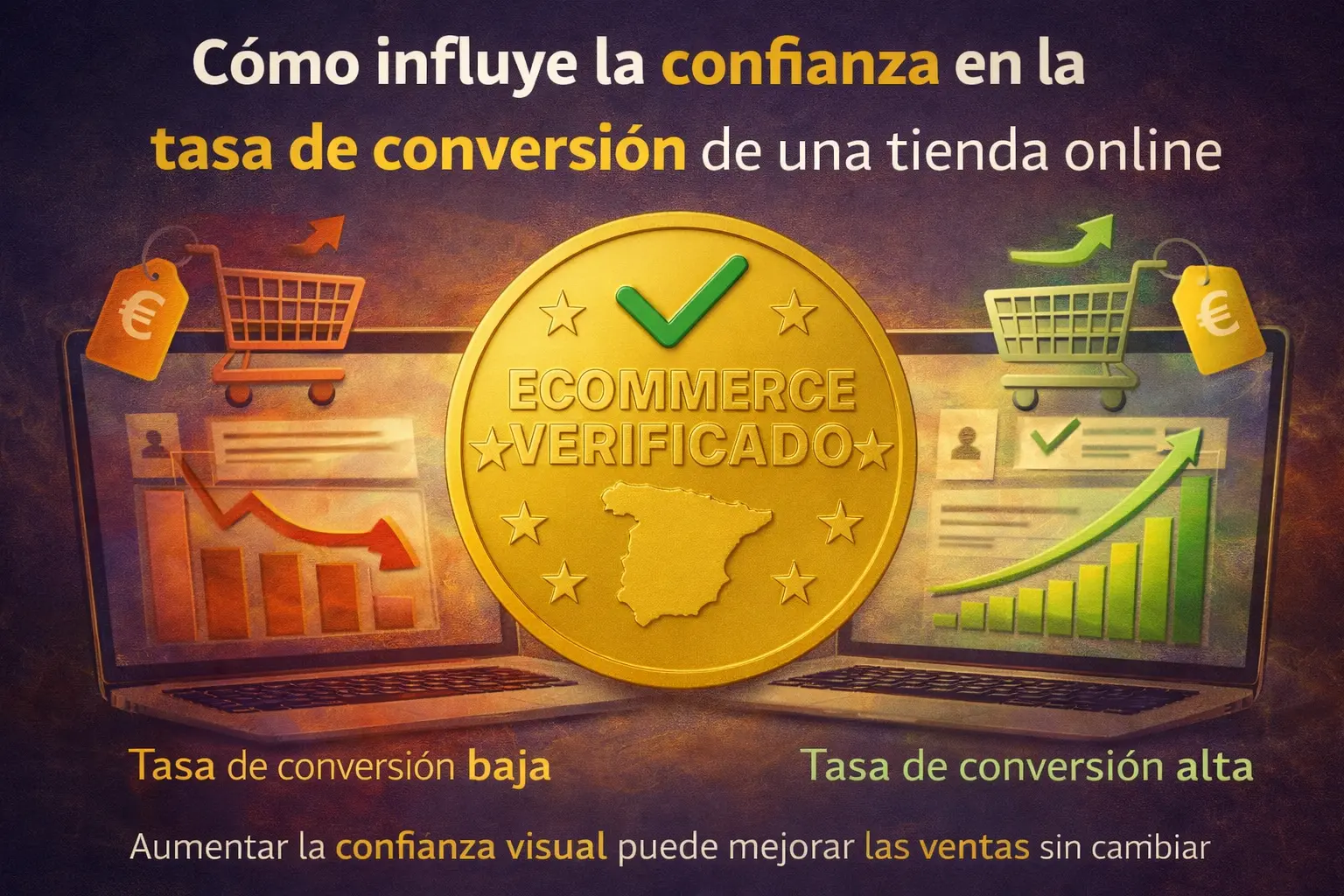Cómo influye la confianza en la tasa de conversión de una tienda online
